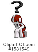White Design Mascot Clipart #1581549 by Leo Blanchette