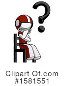 White Design Mascot Clipart #1581551 by Leo Blanchette