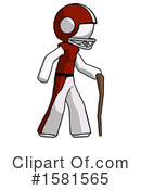 White Design Mascot Clipart #1581565 by Leo Blanchette