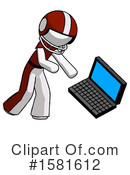 White Design Mascot Clipart #1581612 by Leo Blanchette