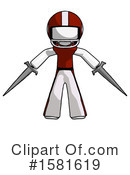 White Design Mascot Clipart #1581619 by Leo Blanchette
