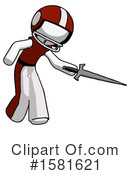 White Design Mascot Clipart #1581621 by Leo Blanchette
