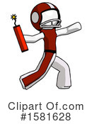 White Design Mascot Clipart #1581628 by Leo Blanchette