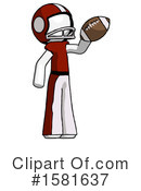 White Design Mascot Clipart #1581637 by Leo Blanchette