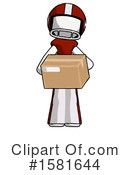 White Design Mascot Clipart #1581644 by Leo Blanchette