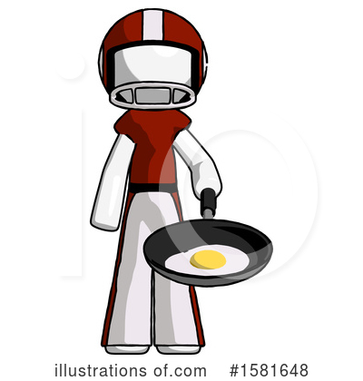 Royalty-Free (RF) White Design Mascot Clipart Illustration by Leo Blanchette - Stock Sample #1581648