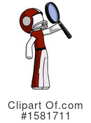 White Design Mascot Clipart #1581711 by Leo Blanchette