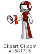 White Design Mascot Clipart #1581715 by Leo Blanchette