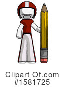 White Design Mascot Clipart #1581725 by Leo Blanchette