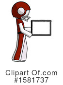 White Design Mascot Clipart #1581737 by Leo Blanchette
