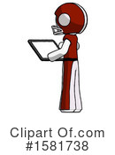 White Design Mascot Clipart #1581738 by Leo Blanchette