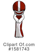 White Design Mascot Clipart #1581743 by Leo Blanchette