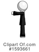 White Design Mascot Clipart #1593661 by Leo Blanchette