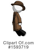 White Design Mascot Clipart #1593719 by Leo Blanchette