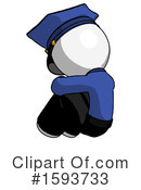 White Design Mascot Clipart #1593733 by Leo Blanchette