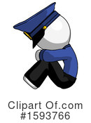 White Design Mascot Clipart #1593766 by Leo Blanchette