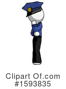 White Design Mascot Clipart #1593835 by Leo Blanchette