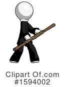 White Design Mascot Clipart #1594002 by Leo Blanchette