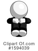 White Design Mascot Clipart #1594039 by Leo Blanchette