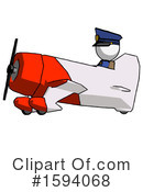 White Design Mascot Clipart #1594068 by Leo Blanchette