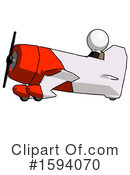 White Design Mascot Clipart #1594070 by Leo Blanchette