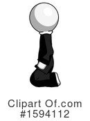 White Design Mascot Clipart #1594112 by Leo Blanchette