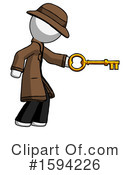 White Design Mascot Clipart #1594226 by Leo Blanchette
