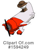 White Design Mascot Clipart #1594249 by Leo Blanchette