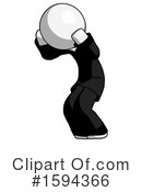 White Design Mascot Clipart #1594366 by Leo Blanchette