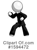 White Design Mascot Clipart #1594472 by Leo Blanchette