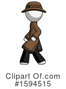 White Design Mascot Clipart #1594515 by Leo Blanchette