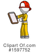 White Design Mascot Clipart #1597752 by Leo Blanchette