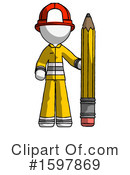 White Design Mascot Clipart #1597869 by Leo Blanchette