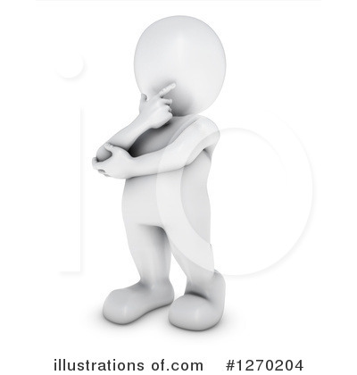 Thinking Clipart #1270204 by KJ Pargeter