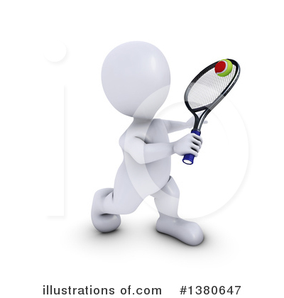 Tennis Clipart #1380647 by KJ Pargeter
