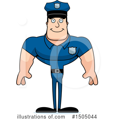 Police Man Clipart #1505044 by Cory Thoman