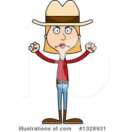 Cowgirl Clipart #1328931 by Cory Thoman