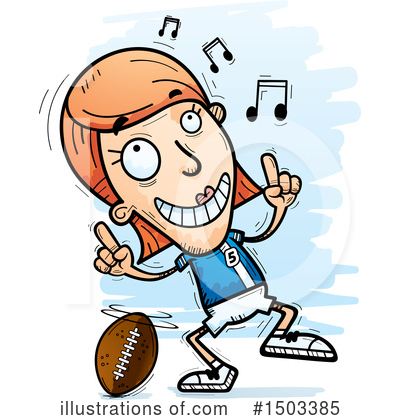 Football Player Clipart #1503385 by Cory Thoman