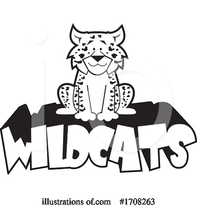 Royalty-Free (RF) Wildcat Clipart Illustration by Johnny Sajem - Stock Sample #1708263