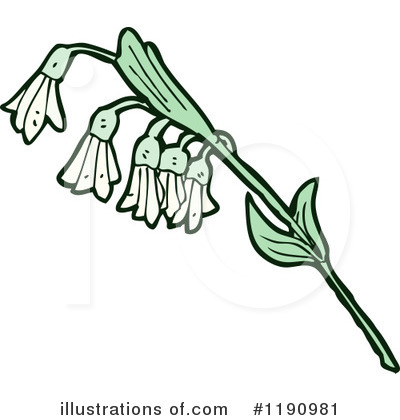 Wildflower Clipart #1190981 by lineartestpilot