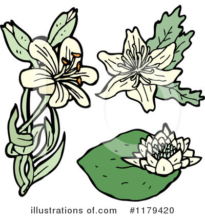 Royalty-Free (RF) Wildflowers Clipart Illustration by lineartestpilot - Stock Sample #1179420