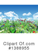 Wildflowers Clipart #1388955 by KJ Pargeter