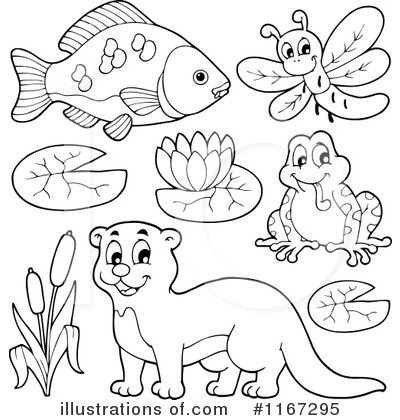 Cattails Clipart #1167295 by visekart