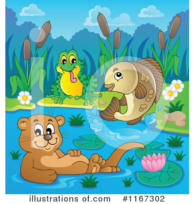 Royalty-Free (RF) Wildlife Clipart Illustration by visekart - Stock Sample #1167302