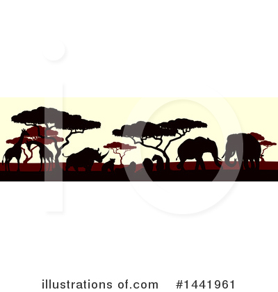 Africa Clipart #1441961 by AtStockIllustration