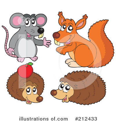 Royalty-Free (RF) Wildlife Clipart Illustration by visekart - Stock Sample #212433
