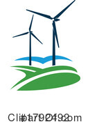 Wind Farm Clipart #1792492 by Vector Tradition SM