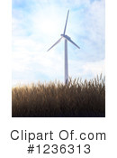 Wind Turbine Clipart #1236313 by Mopic