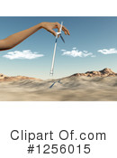 Wind Turbine Clipart #1256015 by KJ Pargeter