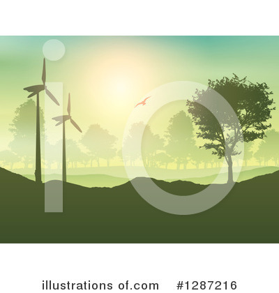 Wind Energy Clipart #1287216 by KJ Pargeter